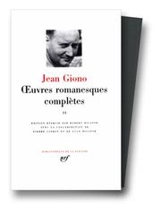 Cover of: Giono  by Jean Giono
