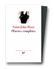 Cover of: Œuvres complètes by Saint-John Perse