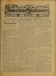 Cover of: The American stationer by 