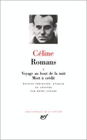 Cover of: Céline  by Louis-Ferdinand Celine