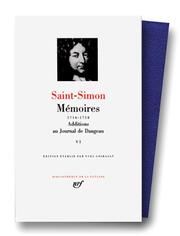 Cover of: Saint-Simon : Mémoires, tome 6 1716-1718