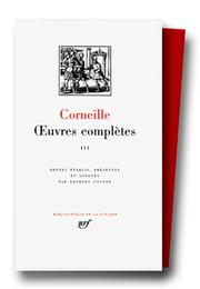 Cover of: Corneille  by Pierre Corneille