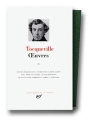 Cover of: Oeuvres complètes, tome 2 by Alexis de Tocqueville