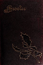 Cover of: The poems of Adelaide A. Procter by Adelaide Anne Procter