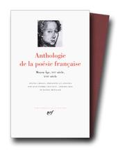 Cover of: Anthologie de La Poesie : tome 1  by 