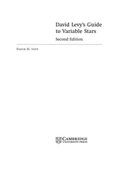 Cover of: David Levy's Guide to Variable Stars