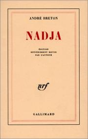 Cover of: Nadja by André Breton, André Breton