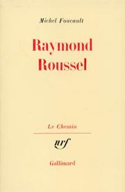 Cover of: Raymond Roussel by Michel Foucault