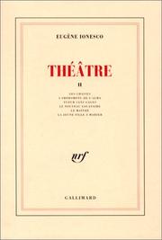 Cover of: Théâtre, tome 2