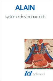 Cover of: Système des beaux-arts