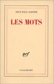 Cover of: Les Mots by Jean-Paul Sartre