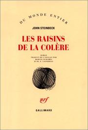 Cover of: Les Raisins de la colère