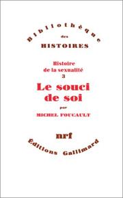 Cover of: Histoire de la sexualité by Michel Foucault