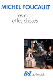 Cover of: LES MOTS ET LES CHOSES by Michel Foucault