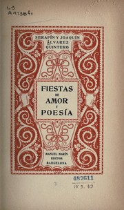 Cover of: Fiestas de amor y poesía