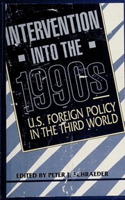 Cover of: Intervention into the 1990s by edited by Peter J. Schraeder.