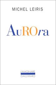 Cover of: Aurora by Leiris, Michel