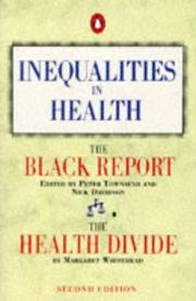 Cover of: Inequalities in Health by Margaret Whitehead