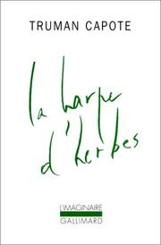 Cover of: La harpe d'herbes by Truman Capote