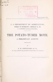 Cover of: The potato-tuber moth: (Phthorimaea operculella Zell.), A preliminary account