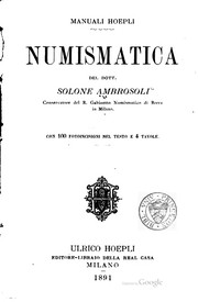 Cover of: Numismatica ...