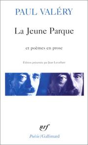 Cover of: La Jeune Parque (Collection Pobesie)