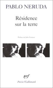 Cover of: Résidence sur la terre