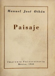 Cover of: Paisaje