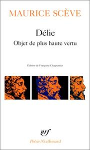 Cover of: Délie by Maurice Scève