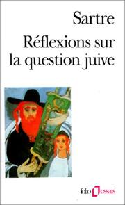 Cover of: Reflexions Sur La Question Juive