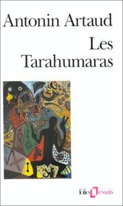 Cover of: Les Tarahumaras by Antonin Arnaud