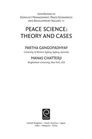 Cover of: Peace science: theory and cases