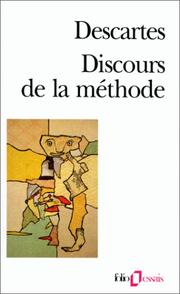 Cover of: Discours De La Methode La Dioptrique by René Descartes