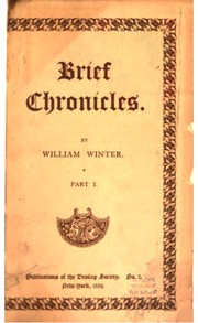 Cover of: Brief chronicles