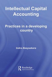 Intellectual capital accounting by Indra Abeysekera