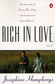 Cover of: Rich in Love by Josephine Humphreys