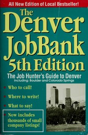 Cover of: Denver Job Bank