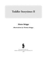 Toddler storytimes II by Diane Briggs