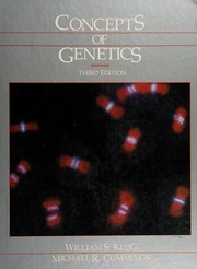Cover of: Concepts of genetics by William S. Klug