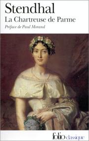Cover of: La Chartreuse De Parme by Stendhal