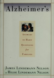 Cover of: Alzheimer's: answers to hard questions for families