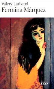 Cover of: Fermina Márquez by Valéry Larbaud