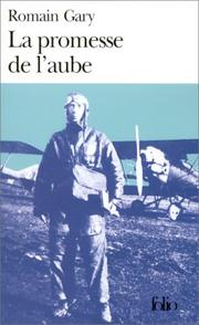 Cover of: La promesse de l'aube