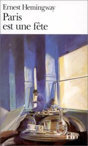 Cover of: Paris est une fête by Ernest Hemingway