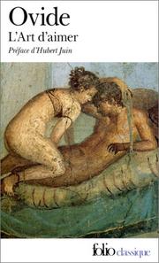 Cover of: L'art d'aimer by Ovid, Henri Bornecque