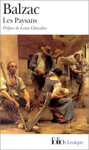 Cover of: Les Paysans by Honoré de Balzac