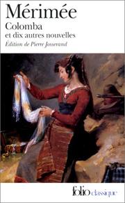 Cover of: Colomba Et Dix Autres Nouvelles