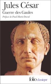 Cover of: Guerre des Gaules by Gaius Julius Caesar