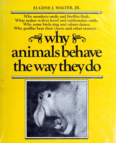 Why animals behave the way they do (1981 edition) | Open Library