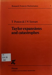 Cover of: Taylor expansions and catastrophes